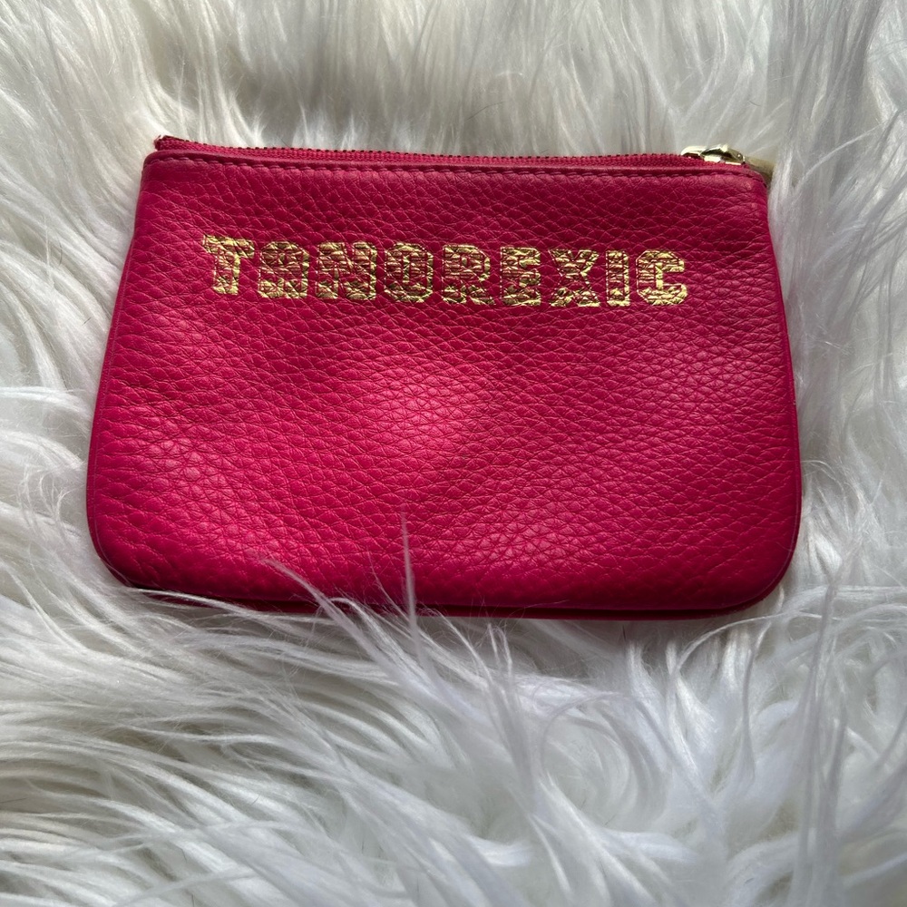 Rebecca Minkoff hot pink Tanorexic Cory change purse!